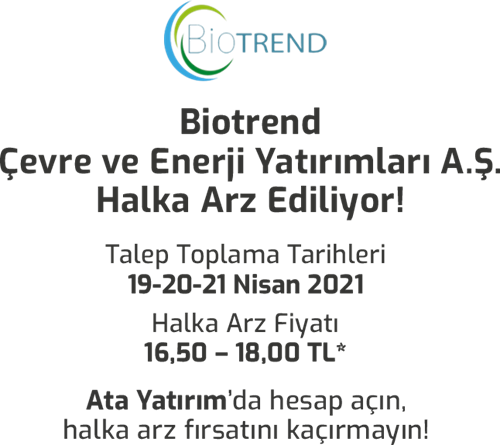 Biotrend halka arz oluyor